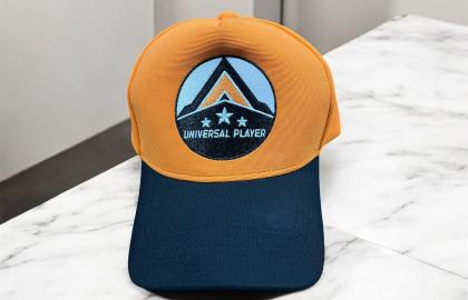 Add Color to Your Style with the Blue & Light Orange Cap