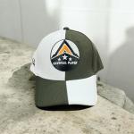 Dual Tone Classic Cap (Olive & White)